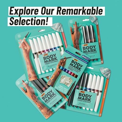BIC BodyMark Temporary Tattoo Markers