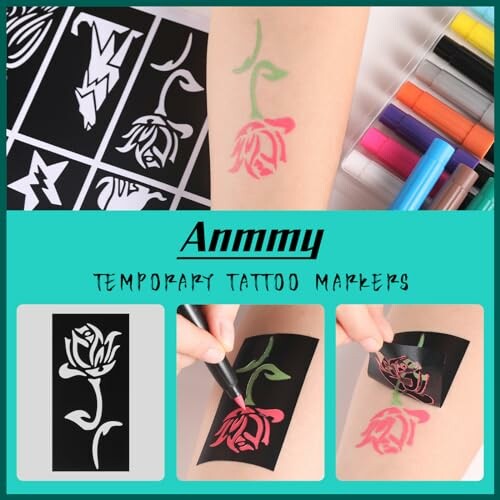 Anmmy Temporary Tattoo Markers